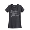 thumbnail image 1 of Thread Tank Designs - Drive Me To A Festival Women's Relaxed T-Shirt Tee, 1 of 3