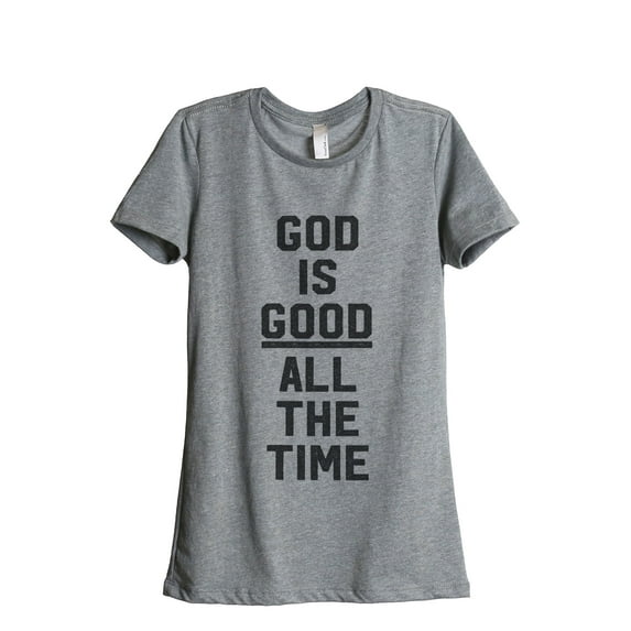 Thread Tank Designs - God Is Good Women's Relaxed T-Shirt Tee