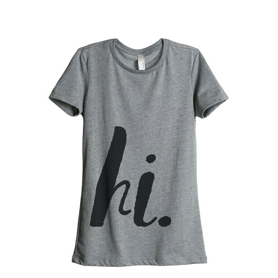 Thread Tank Designs - Hi Women's Relaxed T-Shirt Tee