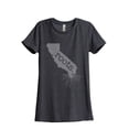 thumbnail image 1 of Thread Tank Designs - Home Roots State California Women Relaxed T-Shirt Tee, 1 of 5