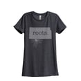 thumbnail image 1 of Thread Tank Designs - Home Roots State Kansas Women Relaxed T-Shirt Tee, 1 of 5