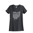 thumbnail image 1 of Thread Tank Designs - Home Roots State Ohio Women Relaxed T-Shirt Tee, 1 of 5
