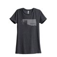 thumbnail image 1 of Thread Tank Designs - Home Roots State Oklahoma Women Relaxed T-Shirt Tee, 1 of 5