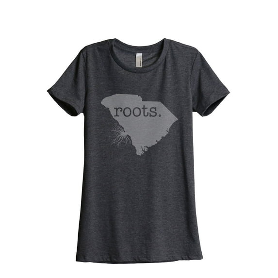 Thread Tank Designs - Home Roots State South Carolina Women Relaxed T-Shirt Tee