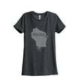 thumbnail image 1 of Thread Tank Designs - Home Roots State Wisconsin Women Relaxed T-Shirt Tee, 1 of 5