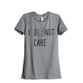 thumbnail image 1 of Thread Tank Designs - I Donut Care Women's Relaxed T-Shirt Tee, 1 of 5