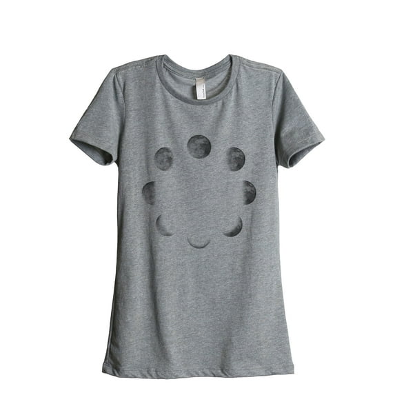 Thread Tank Designs - Moon Phases Women's Relaxed T-Shirt Tee