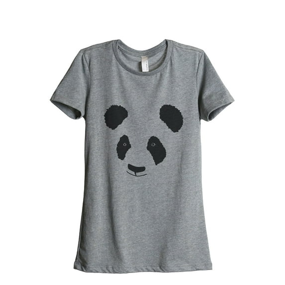 Thread Tank Designs - Panda Face Women's Relaxed T-Shirt Tee