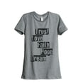 thumbnail image 1 of Thread Tank Designs - Trust Love Faith Women's Relaxed T-Shirt Tee, 1 of 5