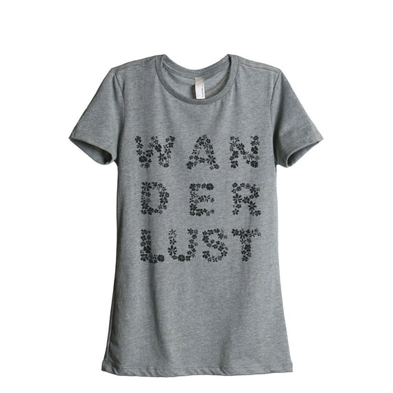 Thread Tank Designs - Wanderlust Traveler Women's Relaxed T-Shirt Tee