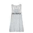 thumbnail image 1 of Thread Tank Ew People Women's Sleeveless Flowy Racerback Tank Top Sport Grey Large, 1 of 5