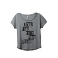 thumbnail image 1 of Thread Tank Faith Hope Dream Women's Relaxed Slouchy Dolman T-Shirt Tee Heather Grey Medium, 1 of 4