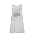 thumbnail image 1 of Thread Tank First Jesus Coffee Second Women's Sleeveless Flowy Racerback Tank Top Sport Grey Medium, 1 of 5