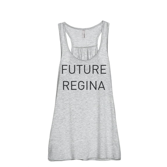 Thread Tank Future Regina Women's Sleeveless Flowy Racerback Tank Top Sport Grey Small
