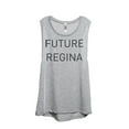 thumbnail image 1 of Thread Tank Future Regina Women's Sleeveless Muscle Tank Top Sport Grey Small, 1 of 4