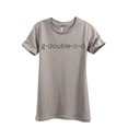 thumbnail image 1 of Thread Tank G Double O D Good Women's Fashion Relaxed Crewneck T-Shirt Tee Heather Tan 2X-Large, 1 of 1