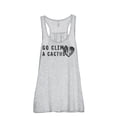 thumbnail image 1 of Thread Tank Go Climb A Cactus Women's Sleeveless Flowy Racerback Tank Top Sport Grey Medium, 1 of 5