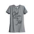 thumbnail image 1 of Thread Tank God Is Within Women's Relaxed Crewneck T-Shirt Tee Heather Grey X-Large, 1 of 4