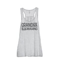 thumbnail image 1 of Thread Tank Grandma In The Making Women's Fashion Sleeveless Flowy Racerback Tank Top Sport Grey Small, 1 of 5