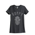 thumbnail image 1 of Thread Tank HOPPY Women's Relaxed Crewneck T-Shirt Tee Charcoal Small, 1 of 4