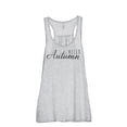 thumbnail image 1 of Thread Tank Hello Autumn Women's Sleeveless Flowy Racerback Tank Top Sport Grey 2X-Large, 1 of 5