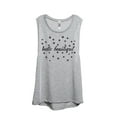 thumbnail image 1 of Thread Tank Hello Beautiful Women's Sleeveless Muscle Tank Top Sport Grey X-Large, 1 of 4