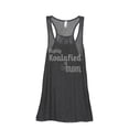 thumbnail image 1 of Thread Tank Highly Koalafied Mom Women's Sleeveless Flowy Racerback Tank Top Charcoal Small, 1 of 5