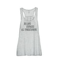 thumbnail image 1 of Thread Tank His Love Surpasses All Understanding Women's Sleeveless Flowy Racerback Tank Top Sport Grey X-Large, 1 of 5