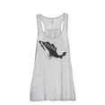 thumbnail image 1 of Thread Tank Home Roots Country Mexico Women's Sleeveless Flowy Racerback Tank Top Sport Grey Medium, 1 of 5
