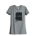 thumbnail image 1 of Thread Tank Home Roots State Arizona AZ Women's Relaxed Crewneck T-Shirt Tee Heather Grey Small, 1 of 4