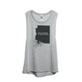 thumbnail image 1 of Thread Tank Home Roots State Arizona AZ Women's Sleeveless Muscle Tank Top Sport Grey Small, 1 of 4