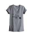 thumbnail image 1 of Thread Tank Home Roots State Hawaii HI Women's Relaxed V-Neck T-Shirt Tee Heather Grey Small, 1 of 4