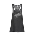 thumbnail image 1 of Thread Tank Home Roots State Kentucky KY Women's Sleeveless Flowy Racerback Tank Top Charcoal Small, 1 of 5