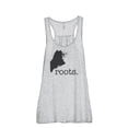 thumbnail image 1 of Thread Tank Home Roots State Maine ME 819W Women's Sleeveless Flowy Racerback Tank Top Sport Grey Medium, 1 of 5