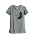 thumbnail image 1 of Thread Tank Home Roots State New Jersey NJ Women's Relaxed Crewneck T-Shirt Tee Heather Grey X-Large, 1 of 4