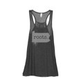 thumbnail image 1 of Thread Tank Home Roots State Pennsylvania PA Women's Sleeveless Flowy Racerback Tank Top Charcoal Small, 1 of 5