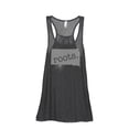 thumbnail image 1 of Thread Tank Home Roots State South Dakota SD Women's Sleeveless Flowy Racerback Tank Top Charcoal Small, 1 of 5