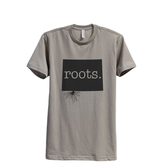 Thread Tank Home Roots State Wyoming Men's Modern Fit T-Shirt Tee