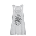 thumbnail image 1 of Thread Tank I Love You Always Women's Sleeveless Flowy Racerback Tank Top Sport Grey Small, 1 of 5