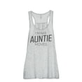thumbnail image 1 of Thread Tank I Make Auntie Moves Women's Fashion Sleeveless Flowy Racerback Tank Top Sport Grey Large, 1 of 5