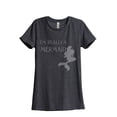 thumbnail image 1 of Thread Tank I'm Really A Mermaid Women's Relaxed Crewneck T-Shirt Tee Charcoal 2X-Large, 1 of 4