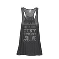thumbnail image 1 of Thread Tank Keep Tiny Humans Alive Women Sleeveless Flowy Racerback Tank Top, 1 of 4