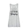 thumbnail image 1 of Thread Tank Let's Go Glamping Women Sleeveless Flowy Racerback Tank Top, 1 of 4