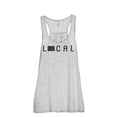 thumbnail image 1 of Thread Tank Local Colorado State Women's Sleeveless Flowy Racerback Tank Top Sport Grey Large, 1 of 5