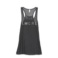 thumbnail image 1 of Thread Tank Local Oregon State Women's Sleeveless Flowy Racerback Tank Top Charcoal Medium, 1 of 5