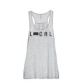 thumbnail image 1 of Thread Tank Local South Dakota State Women's Sleeveless Flowy Racerback Tank Top Sport Grey Large, 1 of 5