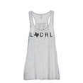 thumbnail image 1 of Thread Tank Local Texas State Women's Sleeveless Flowy Racerback Tank Top Sport Grey Medium, 1 of 5