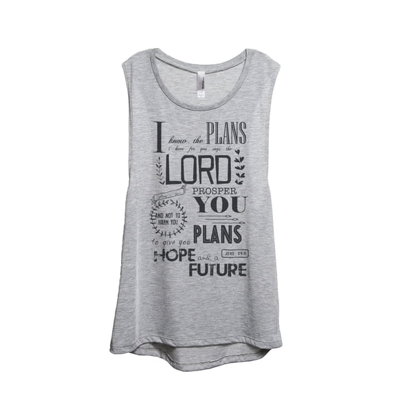 Thread Tank Lord Hope Future Women's Sleeveless Muscle Tank Top Sport Grey Small