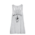 thumbnail image 1 of Thread Tank Majestic AF Women's Fashion Sleeveless Flowy Racerback Tank Top Sport Grey Small, 1 of 5