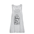 thumbnail image 1 of Thread Tank Making Magic Happen Women's Sleeveless Flowy Racerback Tank Top Sport Grey X-Large, 1 of 5